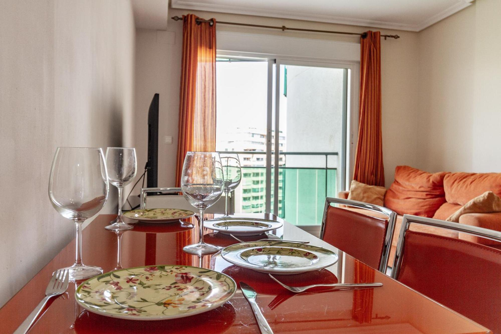 Apartment Vilapark With Pool, Free Parking, Terrace, Beach Benidorm Exterior photo